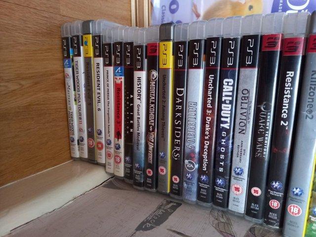 Preview of the first image of PS3 GAMES list given below (good condition).