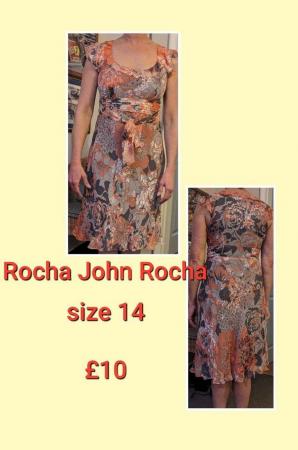 Image 2 of ROCHA JOHN ROCHA dress size 14 - floral