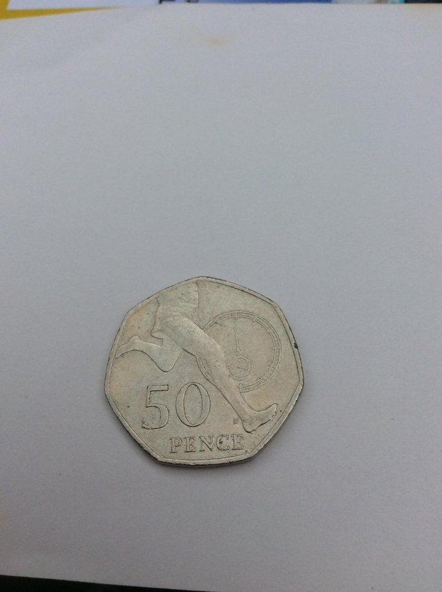 Preview of the first image of Roger Banister 2004, 50 pence piece..