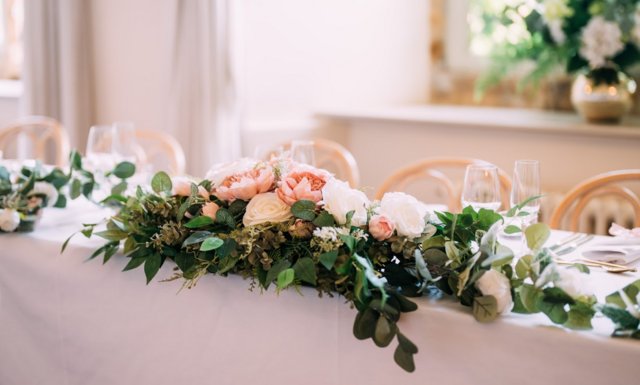 Image 6 of Wedding flowers (artificial) Blush pink and Ivory/White