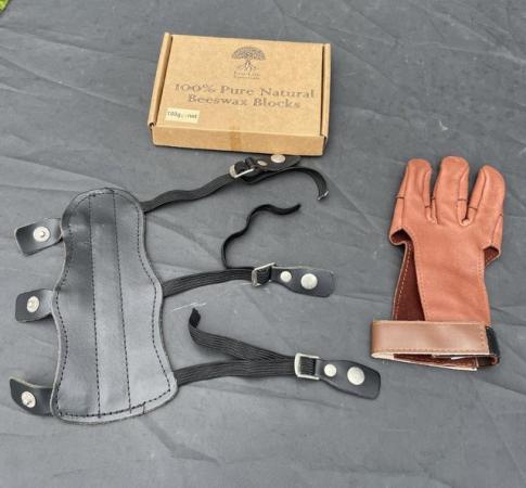 Image 2 of Archery Accessories, Glove, Armguard, beeswax