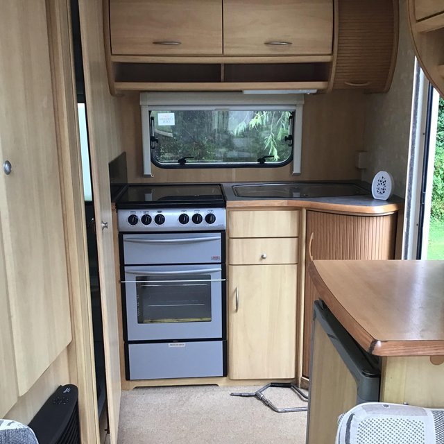 Preview of the first image of Sterling Europa 390 Touring caravan for sale.