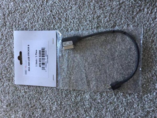 Image 3 of Genuine sealed Audi Lightening connector cables