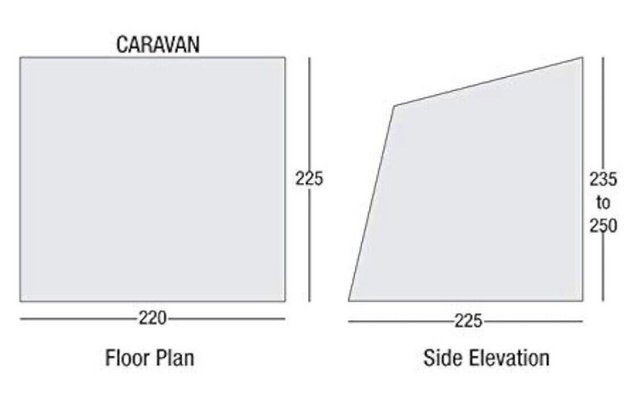 Image 2 of Suncamp Swift 220 Delux awning for caravan campervan