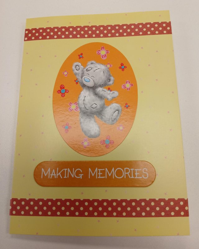 Preview of the first image of Tatty teddy greeting card.