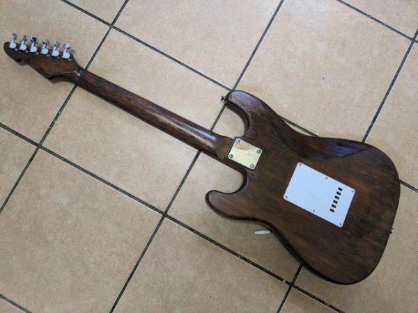 Image 2 of Stratocaster Style Electric Guitar in Dark Oak