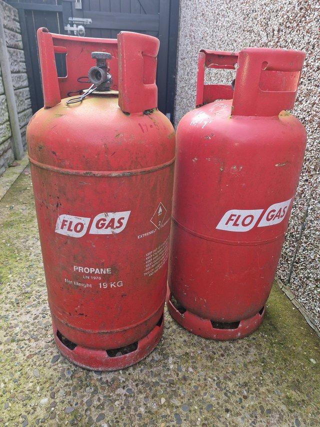 Preview of the first image of Flo gas 19kg empties x 2.