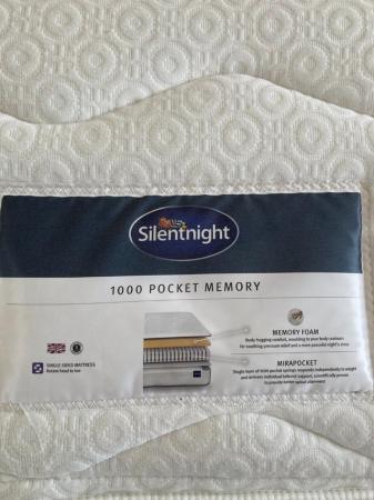 Image 3 of Silent night 1000 Pocket Luxury Single Mattress
