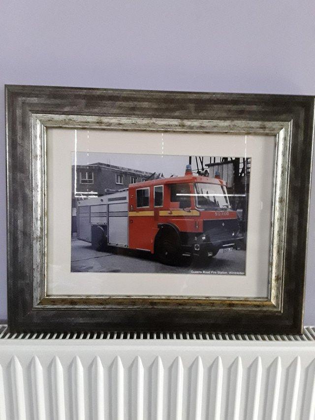 Preview of the first image of Queens Road Fire station Framed Picture.