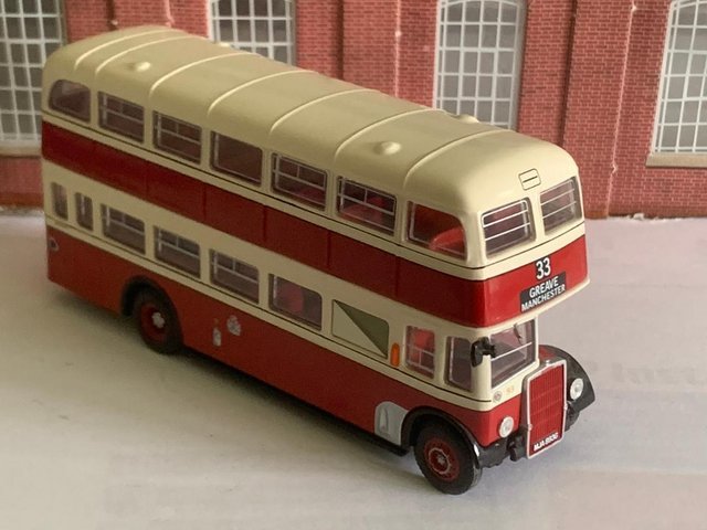 Preview of the first image of SCALE MODEL BUS 1969 Stockport Corporation LEYLAND PD3.