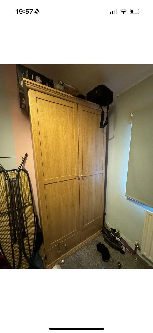 Preview of the first image of Wardrobe excellent condition  absolute bargain.