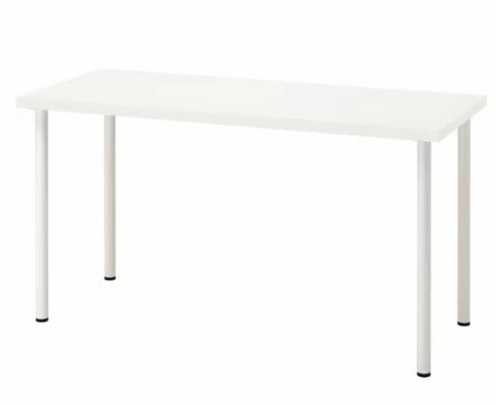 Image 3 of IKEA LAGKAPTEN / ADILS WHITE DESK
