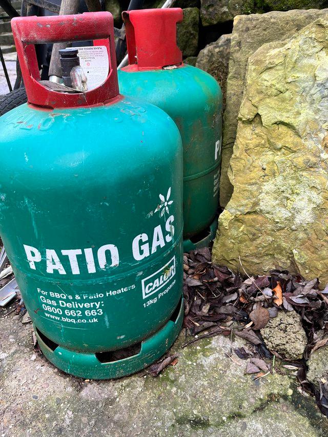Preview of the first image of 13kg patio gas bottles. Suitable for BBQs.