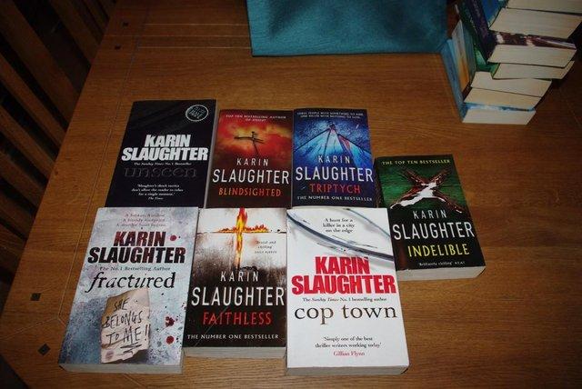 Preview of the first image of Selection of Karin Slaughter books.