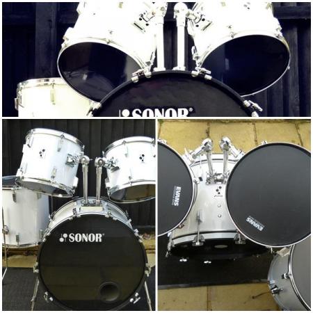 Image 3 of Sonor drum kit (4-drum shell pack)