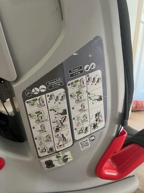 Preview of the first image of Grey britax romer from pet and smoke-free home.