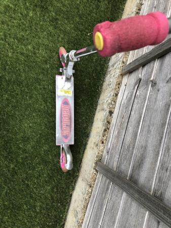Image 3 of Two used pink girls scooters