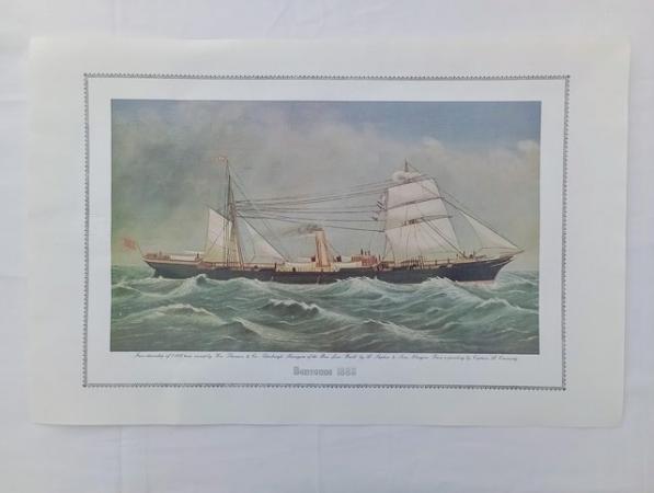 Image 2 of Ben Line Old Ship Fine Art Prints