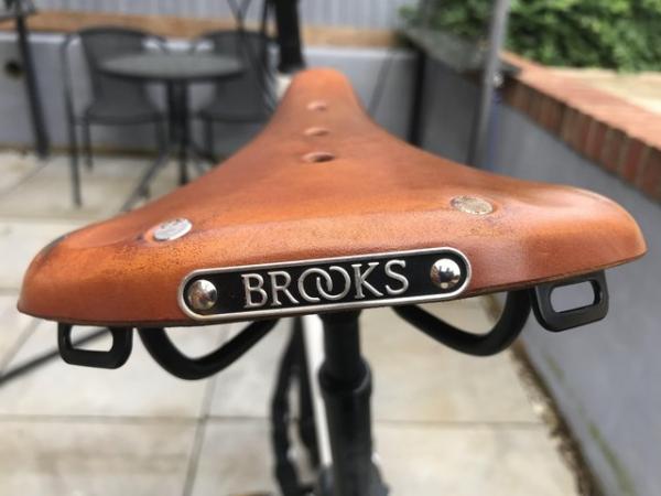 Image 3 of Used Brooks Ladies Standard B17 Short Honey Leather Saddle
