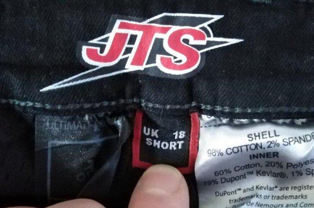 Image 3 of Ladies JTS motorcycle jeans...