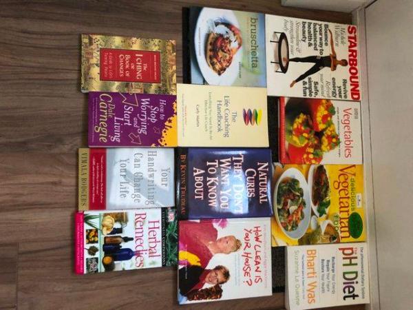 Image 1 of Various Books, Cookery, Herbal, Motivational, Etc.