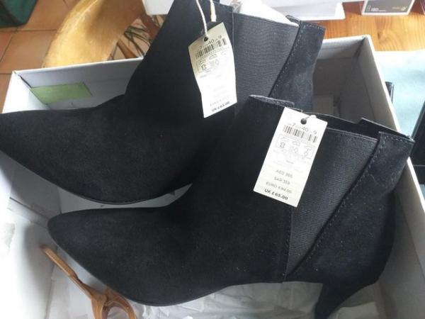 Image 2 of MONSOON LADIES SUEDE ANKLE BOOTS