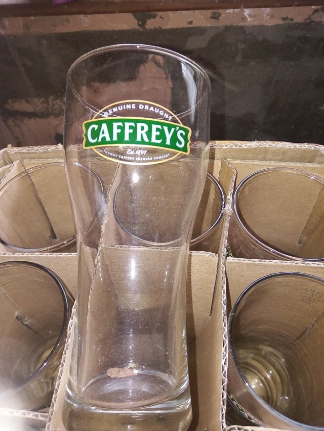 Preview of the first image of JOB LOT OF PINT HALF PT BEER GLASSES FOR SALE.