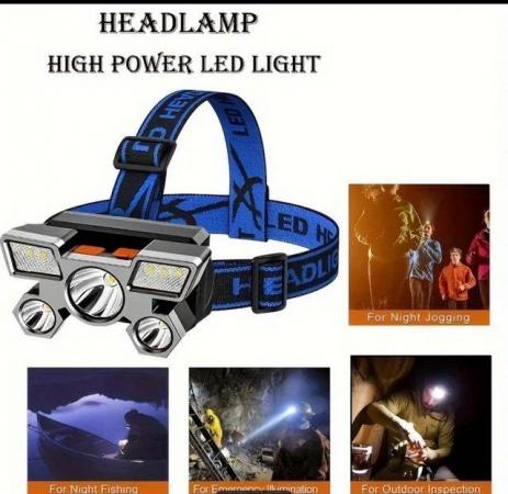 Image 1 of Outside head torch..ideal for..Fishing..Mechanic..Anything.