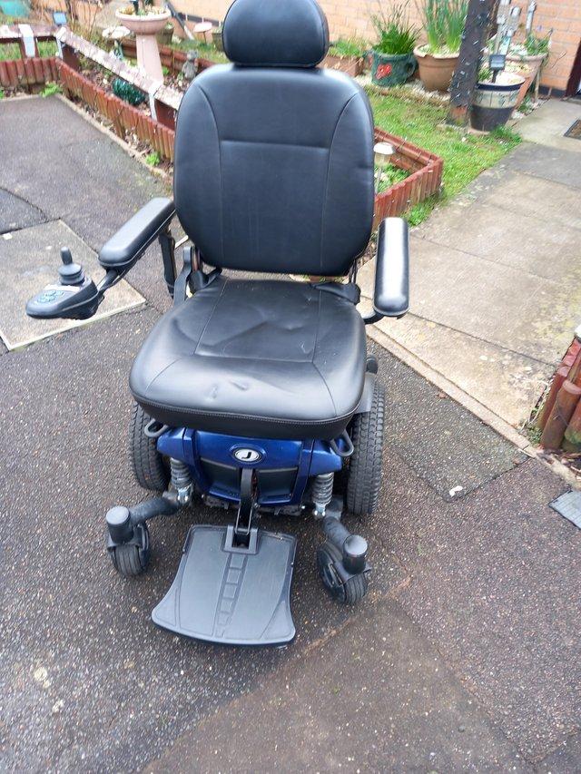 Preview of the first image of JAZZY POWER CHAIR FOR DISASBLED USER Reduced.