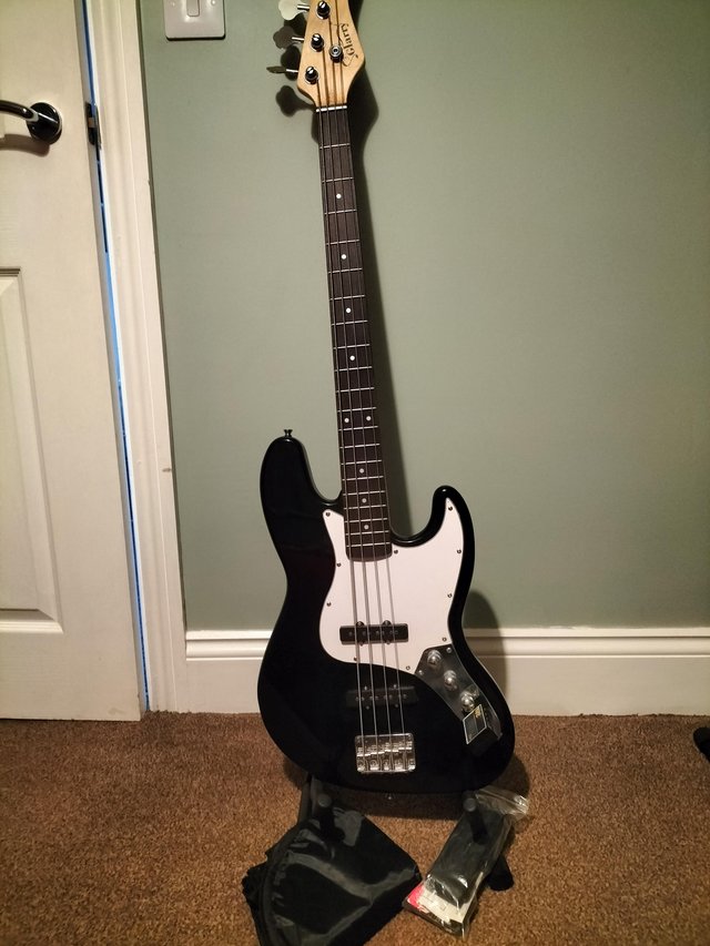 Preview of the first image of Glarry Bass Guitar With Accessories.