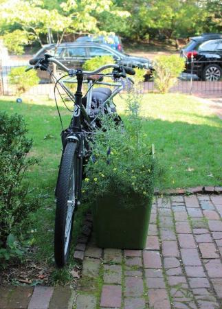 Image 1 of SOLDPLANTLOCK BICYCLE PARKING AND PLANTER. SOLD