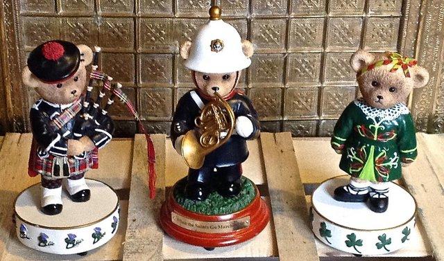 Image 1 of 3 Music Box Hamilton Collectable Bears
