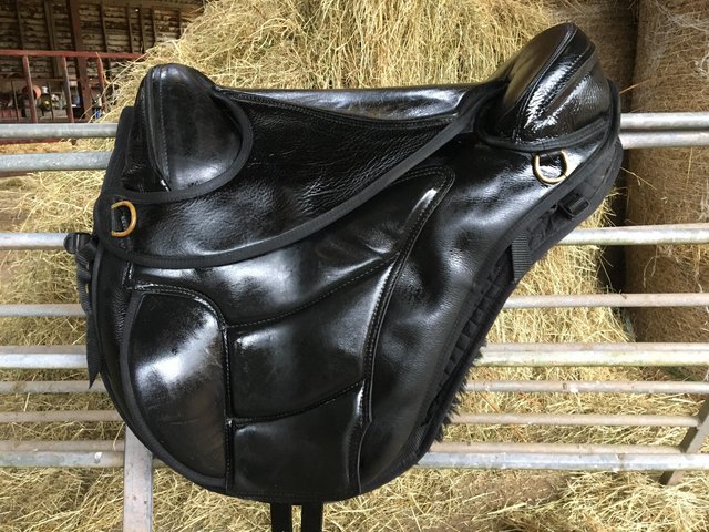 Preview of the first image of Treeless saddle - The ‘Exmoor’ from Treefree Saddles Viking.