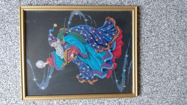 Image 1 of Framed ... Cross Stitch Pictures