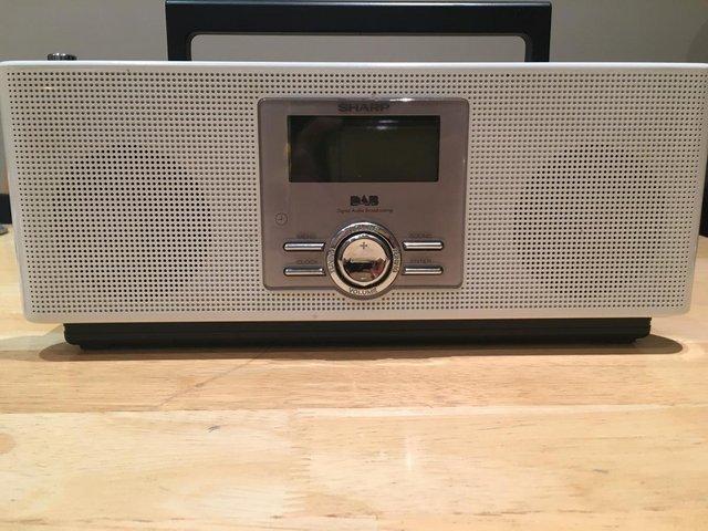 Preview of the first image of Sharp FVDB1E Portable DAB Radio.