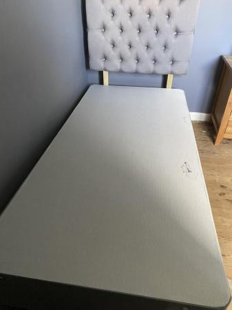 Image 3 of Grey sassaria 2 draw single bed
