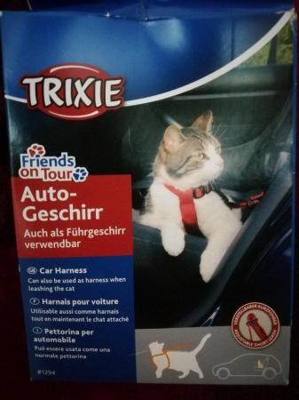 Image 3 of TRIXIE cat car harness brand new