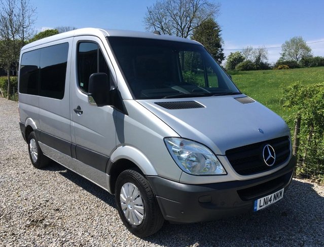 Preview of the first image of MERCEDES SPRINTER VAN AUTOMATIC WHEELCHAIR DRIVER TRANSFER.