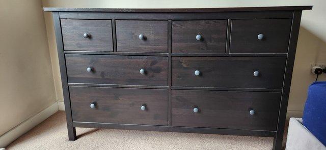 Image 1 of IKEA brand Chest of Drawers with 8 draws Grey colour Near Ne