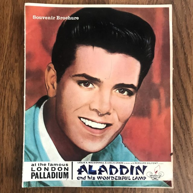 Preview of the first image of Vintage 1964/5 Cliff Richard & The Shadows, Aladdin brochure.