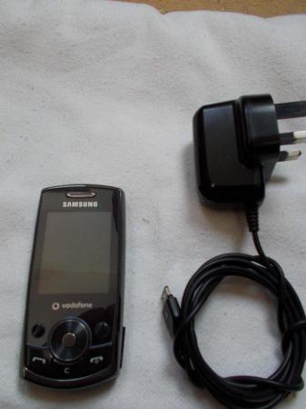 Image 2 of Samsung SGH J700V mobile phone + charger on Vodafone