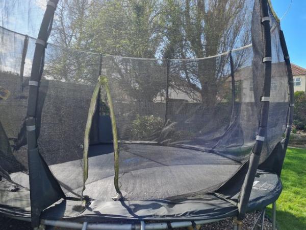 Image 2 of 12 ft trampoline with ladder