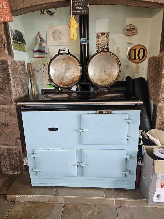 Preview of the first image of Oil Fired Aga Range Cooker For Sale.