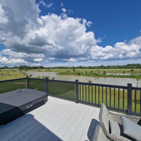 Image 1 of **Willerby Mapleton 2021 Lakeside plot Decking and Hot tub