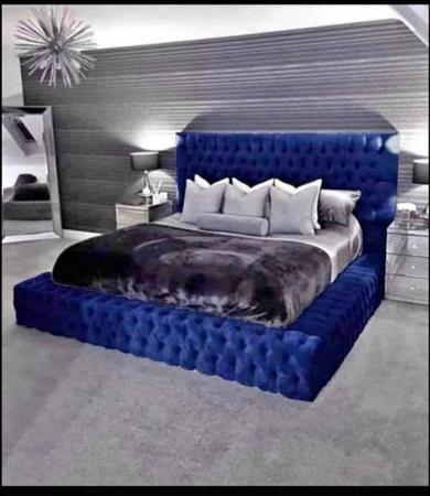 Image 1 of Beautiful design bed for sale.