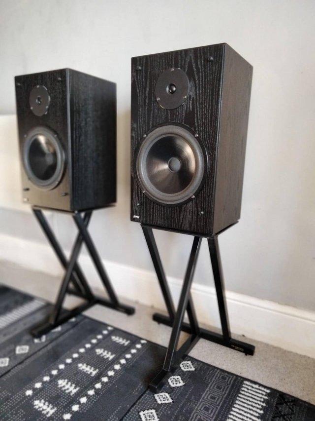 Preview of the first image of JPW AP2 speakers, serviced & upgraded crossovers + Heybrook.