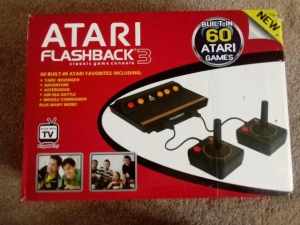Image 1 of ATARI FLASHBACK 3 WITH 60 BUILT IN GAMES