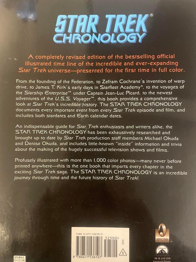 Preview of the first image of STAR TREK Chronology The History of the Future.