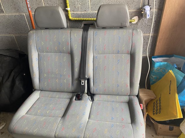 Preview of the first image of Used rear van seats in great condition.