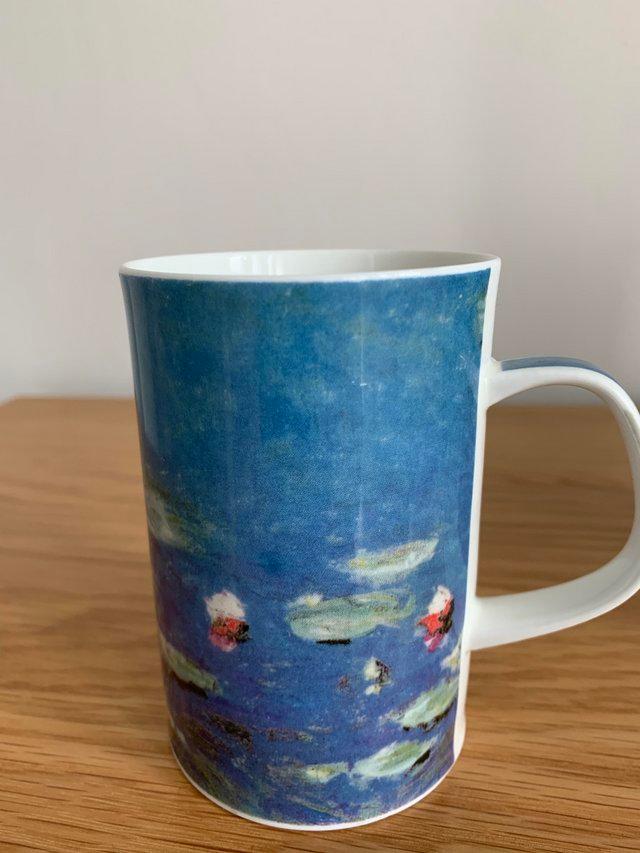 Preview of the first image of Claude Monet Water Lilies Mug by Dunoon.